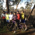 Rando VTT Ermenonville fin décembre 2015